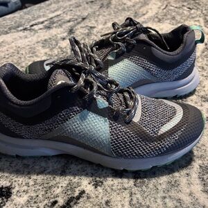 Merrell Gray and Green Athletic Shoes